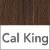 Cal King/Oiled Walnut