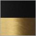 Black with Brass Accents