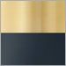 Aged Brass/Darkest Blue