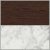 Medium Brown Mahogany Body/Natural Carrara Marble