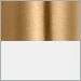 Burnished Brass with Gloss White