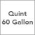 Mondo Quint, 60-gallon