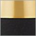 Aged Brass with Black