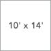 10 ft. x 14 ft.