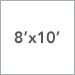 8 ft x 10 ft