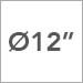 12in. Diameter