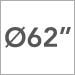 62-In. Diameter