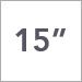 15 in