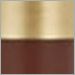 Natural Brass with Saddle Leather
