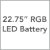 22.75-Inch RGB LED Battery