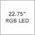 22.75-Inch RGB LED
