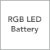 RGB LED Battery