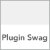 White Plug-In Swag Set / 15 ft. 5 in. cord