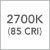 2700K (85 CRI)