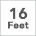 16 feet
