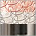 Red Copper and Tin with Glossy black Chromed
