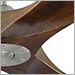 Brushed Steel with Walnut Blades