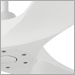 Matte White with White Blades