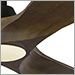 Matte Black with Dark Walnut Blades
