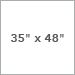 35 in. x 48 in.