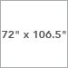 72 in. x 106.5 in.