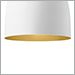 Rubberized White/Gold