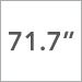 71.7 In