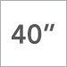 40 in