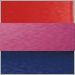 Red, Pink with Blue