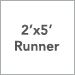 2 Ft. x 5 Ft. Runner