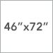 46 in x 72 in