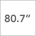 80.7 In