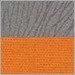 Grey with Orange