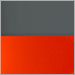 Grey with Orange