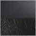 Black Leather with Varnished Black
