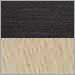 Soft Black with Varnished Oak