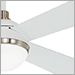 Flat White & Brushed Nickel with Flat White Blades