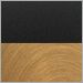 Matte Black with Aged Gold