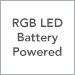 RGB LED Battery Powered
