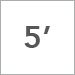 5 feet