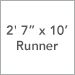 2 Ft. 7 In. x 10 Ft. Runner