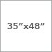 35 in x 48 in