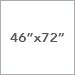 46 in x 72 in