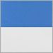 Blue with White