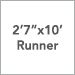 2 Ft. 7 In. x 10 Ft. Runner