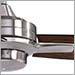 Brushed Nickel with Medium Maple