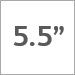 5.5 in