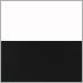 White with Black