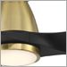 Soft Brass with Matte Black