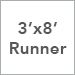3 Ft. x 8 Ft. Runner